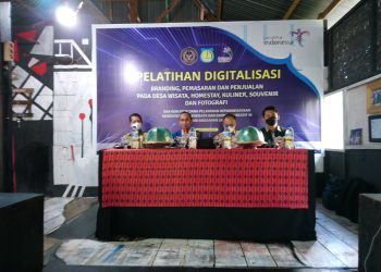 Buka Pelatihan Digitalisasi, Kepala Dinas Pariwisata dan Kebudayaan Ajak Para Peserta Totalitas Dalam Membangun Pariwisata
