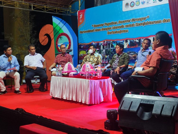 Bukan Selayar Namanya Kalau Tidak Ada Terumbu Karang Ucap Kadisparbud Dalam Acara Talkshow Festival Cagar Biosfer Taka Bonerate