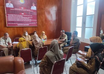 Kadisparbud Laksanakan Rapat Evaluasi Kawasan Wisata Tamamelong