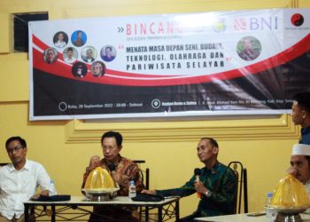 Hadiri Talkshow Bincang, Seni, Budaya, Pariwisata, dan Olahraga, Kadisparbud Jelaskan Festival Takabonerate Sebagai Salah Satu Bentuk Promosi Pariwisata