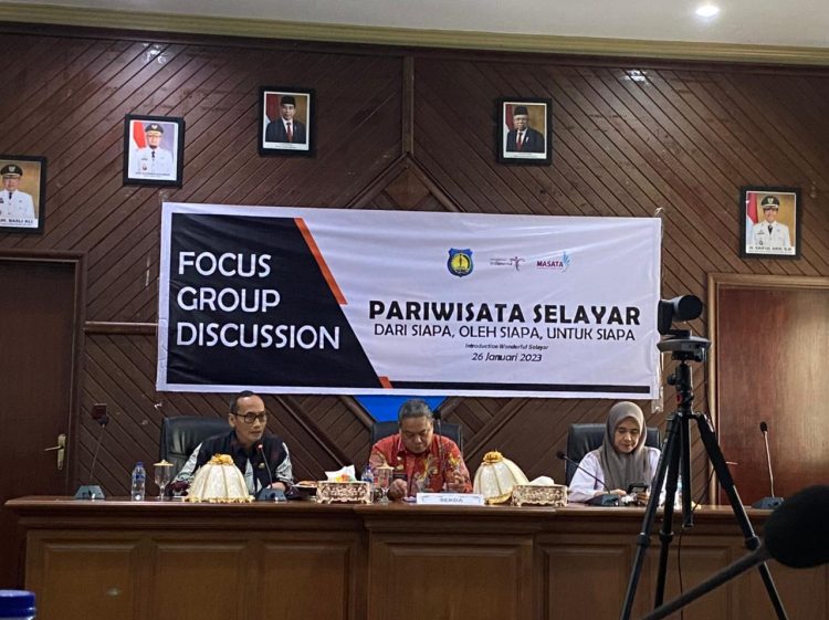 Sekda Kepulauan Selayar Buka FGD Pariwisata, Bahas Pentingnya Keterlibatan Masyarakat Untuk Pemajuan Pariwisata Selayar