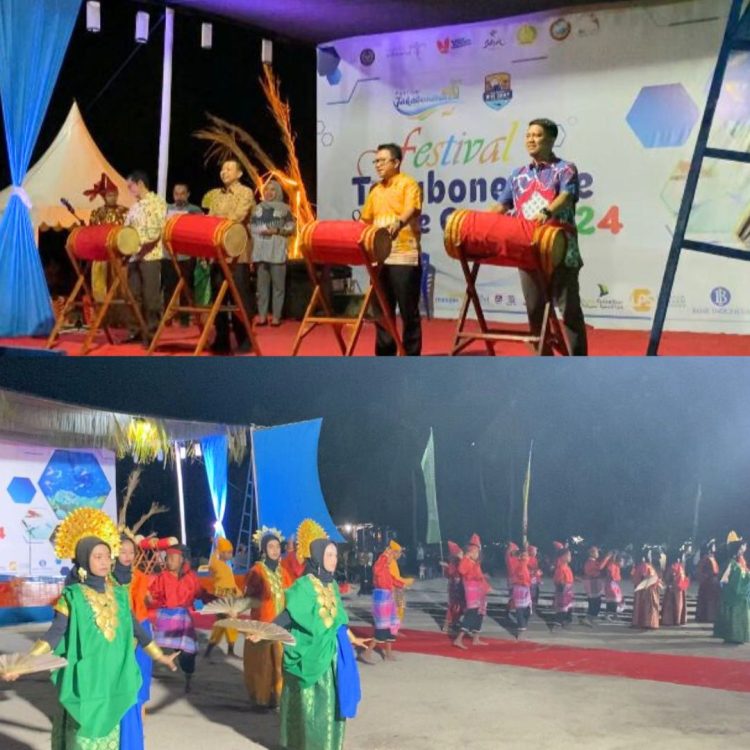 Momen Indah Pariwisata Selayar, Festival Takabonerate dan Dive Camp 2024 Resmi dibuka di Pulau Jinato