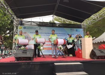 Luar Biasa! Tanpa dukungan APBD, Disparbud Laksanakan Launching Car Free Day (CFD) dan Gerakan Wisata Bersih (GWB)