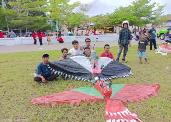 Sambut Kemerdekaan RI, Lomba Lari Karung sampai Layangan Hias Meriahkan Kawasan CFD Selayar