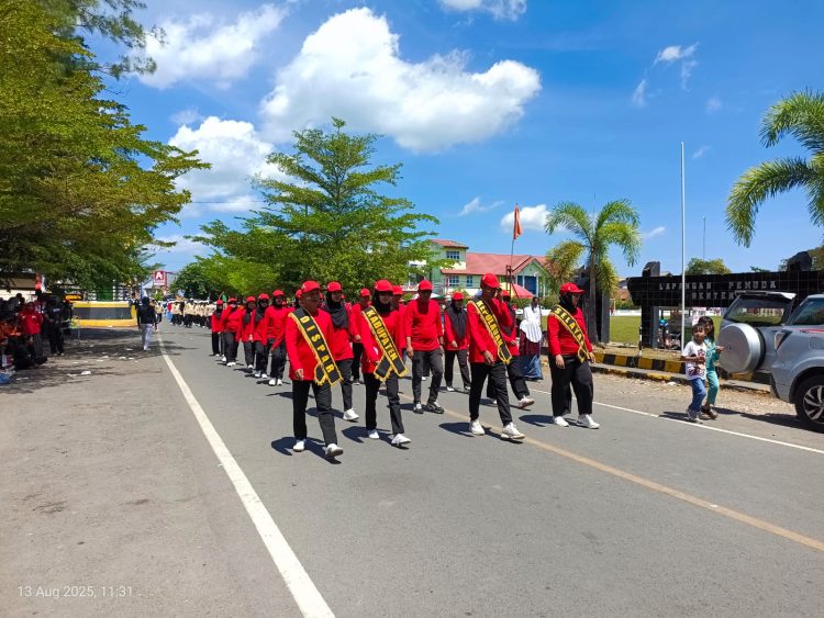 Semarak HUT ke- 80 RI: OPD, Instansi Vertikal, Organisasi Wanita sampai Pelajar SMA Ramaikan Lomba Gerak Jalan Ceria dan Lomba Drum Band di Selayar