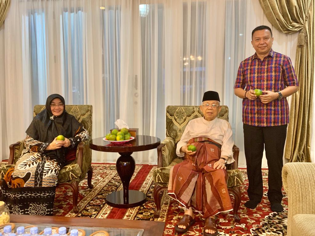 Buah Ikonik Kepulauan Selayar Ini ‘Mampir” ke Kediaman Ma’ruf Amin