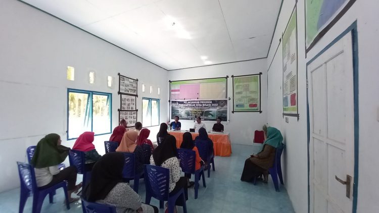 Tingkatkan Kompetensi SDM, Dinas Pariwisata dan Kebudayaan Pantau Pelaksanaan Program Pendampingan Desa Wisata di Desa Bahuluang