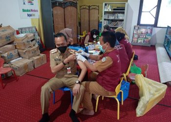 Harapkan Tingkat Penularan Menurun, Kepala Dinas Pariwisata dan Kebudayaan Himbau Staf Disparbud Ikut Vaksin Booster