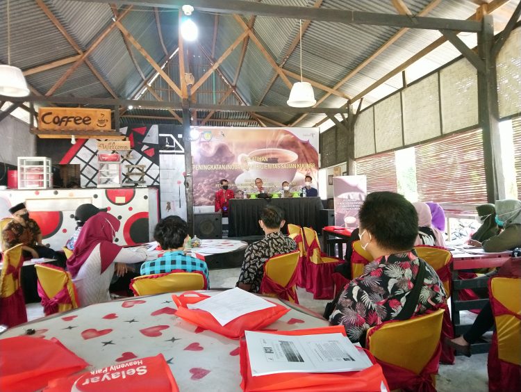Buka pelatihan sajian kuliner, Kepala Dinas Pariwisata dan Kebudayaan sampaikan pentingnya cita rasa dan kebersihan pada sajian makanan dan minuman