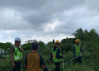 Lakukan Mutual Check Awal (MC0) Pembangunan DAK Fisik 2022, DISPARBUD Bersama Rekanan dan Konsultan Pengawas Ke Puncak Tanadoang