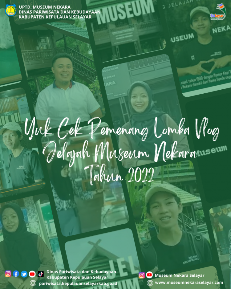 Yuk Cek Pemenang Lomba Vlog Jelajah Museum Nekara Tahun 2022