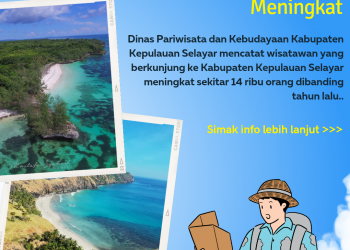 Kunjungan Wisatawan ke Kabupaten Kepulauan Selayar tahun 2022 Meningkat Signifikan