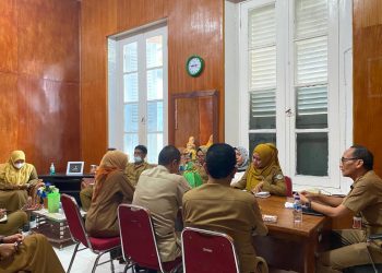Bahas Beberapa Agenda Kegiatan, Kadisparbud Pimpin Rapat Internal