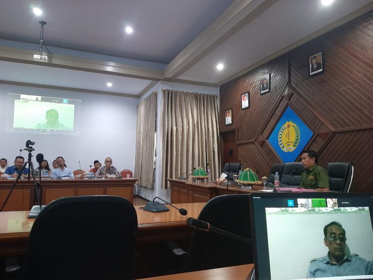 Ikuti Rapat Finalisasi Draft Regulasi IPRO, Kadisparbud Paparkan Draft Perubahan Perda RIPPARKAB