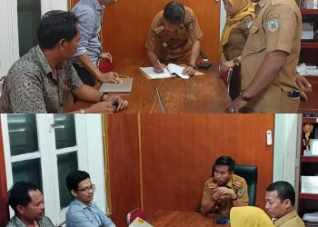 Penyediaan Data Potensi Bahari, Disparbud Selayar dan Rekanan Teken Kontrak Kegiatan Pemetaan Spot Diving