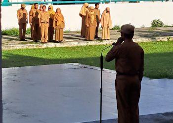 Jadi Inspektur Upacara, Kadisparbud Kembali Ajak Peserta Sukseskan Gerakan Berwisata di Selayar Aja