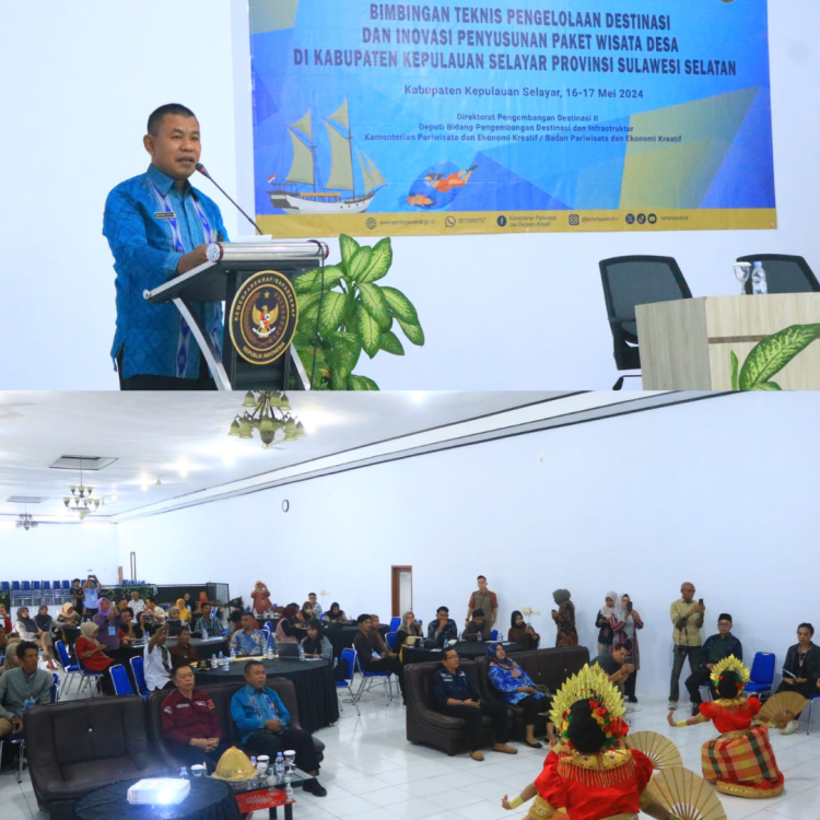 Kepulauan Selayar Terpilih Menjadi Lokasi Pelaksanaan Bimtek Pariwisata oleh Kemenparekraf RI, 4 Desa Jadi Peserta