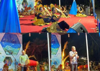 Meriah, Taka Bonerate Dive & Camp sebagai rangkaian Festival Takabonerate & Dive Camp 2024 resmi ditutup di Pulau Jinato