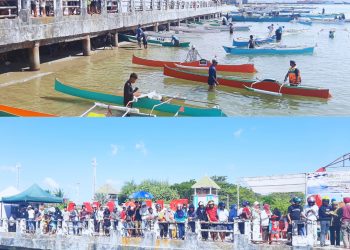 Ratusan Warga Padati Pantai Taman Pusaka, Lomba Balap Perahu Hias Meriahkan Festival Takabonerate dan Dive Camp 2024