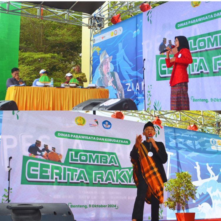 Generasi Muda Selayar Lestarikan Budaya dengan Ikuti Lomba Cerita Rakyat di Festival Takabonerate dan Dive Camp 2024