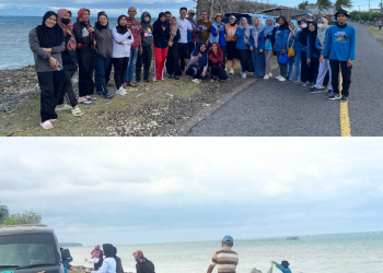 Jelang Mudik Lebaran, Disparbud Kepulauan Selayar Lakukan Kerja Bakti dan Bersih Pantai