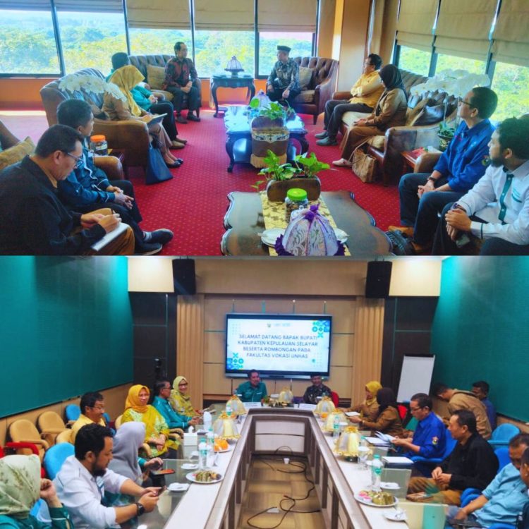 Audiensi Bupati Selayar dengan Rektor Unhas: Sinergi Akademik dan Daerah untuk Pengembangan Pariwisata dan Perikanan Selayar