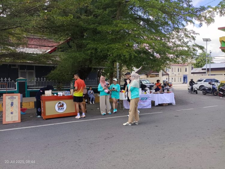 Minggu Ceria di Tengah Kota Benteng, Berburu Jajan hingga Olahraga di CFD Selayar