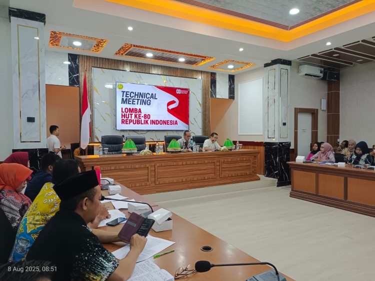 Gelar Rapat Teknis Lanjutan , Pemkab Kepulauan Selayar Siap Meriahkan HUT ke-80 RI