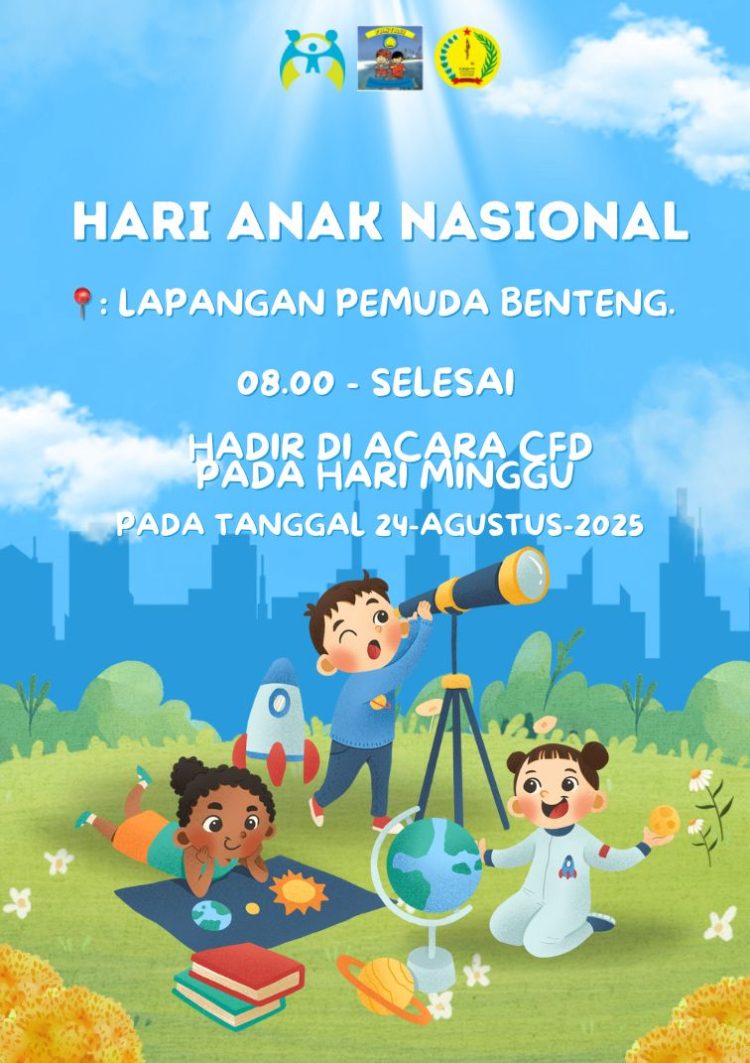 Ayo Meriahkan CFD Selayar, Forum Anak ‘Fantasi’ Hadirkan Lomba Seru Peringati Hari Anak Nasional 2025