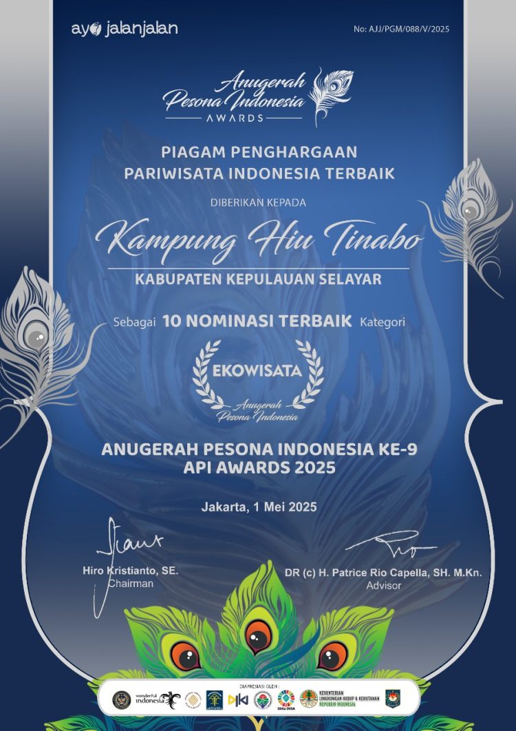 API (Anugerah Pesona Indonesia) Award 2025