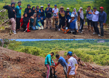 Kadisparbud Pastikan Kesiapan Lahan GEMERLAP Lewat Penggalian Lubang Tanam di Desa Lowa, Kecamatan Bontosikuyu