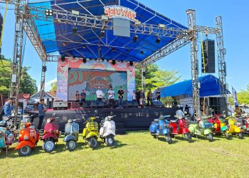 Semangat Persaudaraan Menggema di Celebes Scooter Party XIX Selayar
