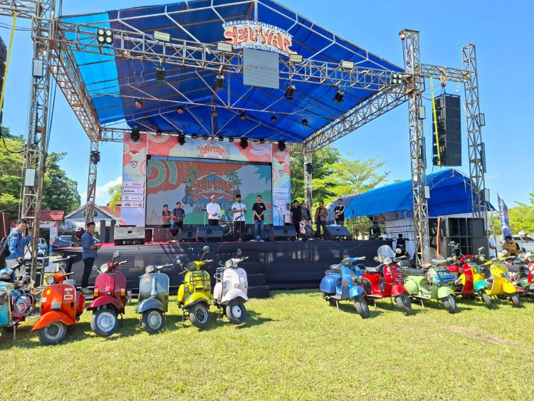 Semangat Persaudaraan Menggema di Celebes Scooter Party XIX Selayar