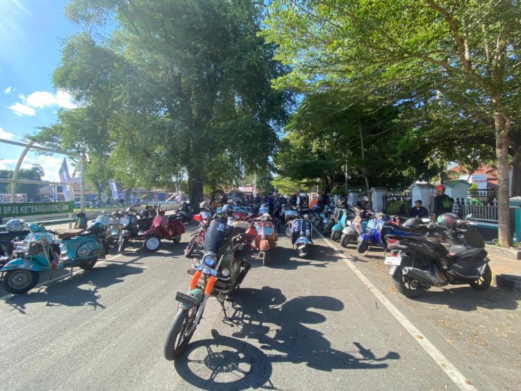 Ribuan Riders Meriahkan Celebes Scooter Party XIX di Kepulauan Selayar